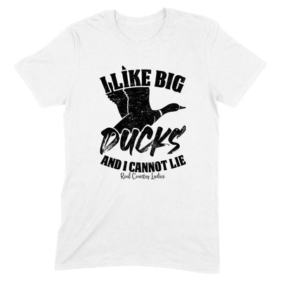 Blowout |  I Like Big Ducks Black Print Front Apparel