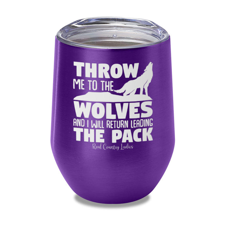 Black Friday | Throw Me To The Wolves Laser Etched Tumbler