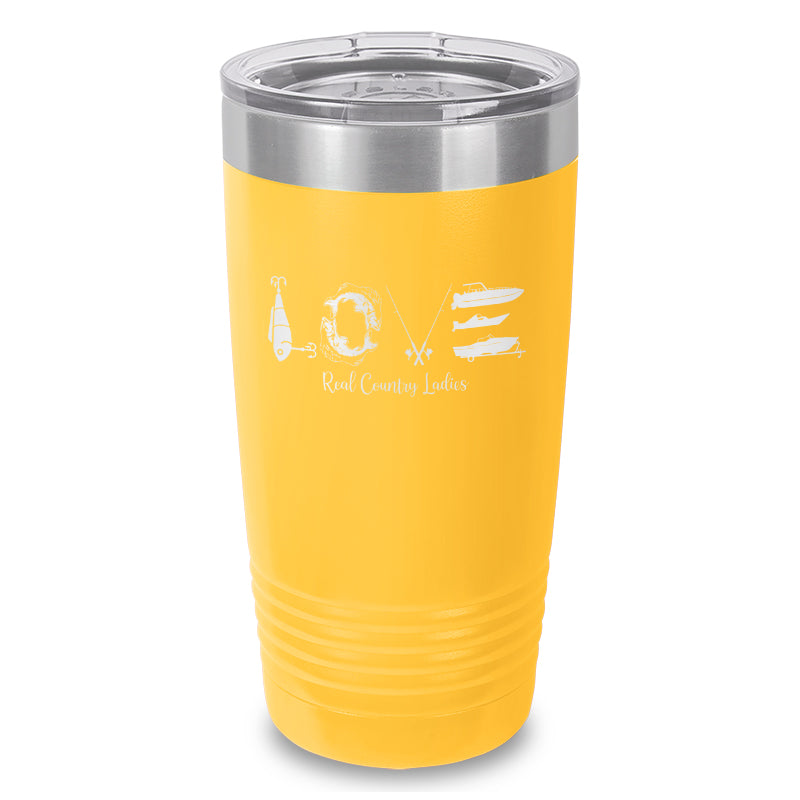 Black Friday | Fishing Love Laser Etched Tumbler