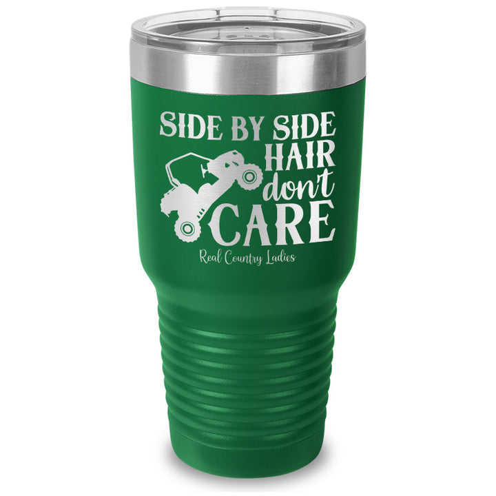 Black Friday | Side By Side Hair Don't Care Laser Etched Tumbler