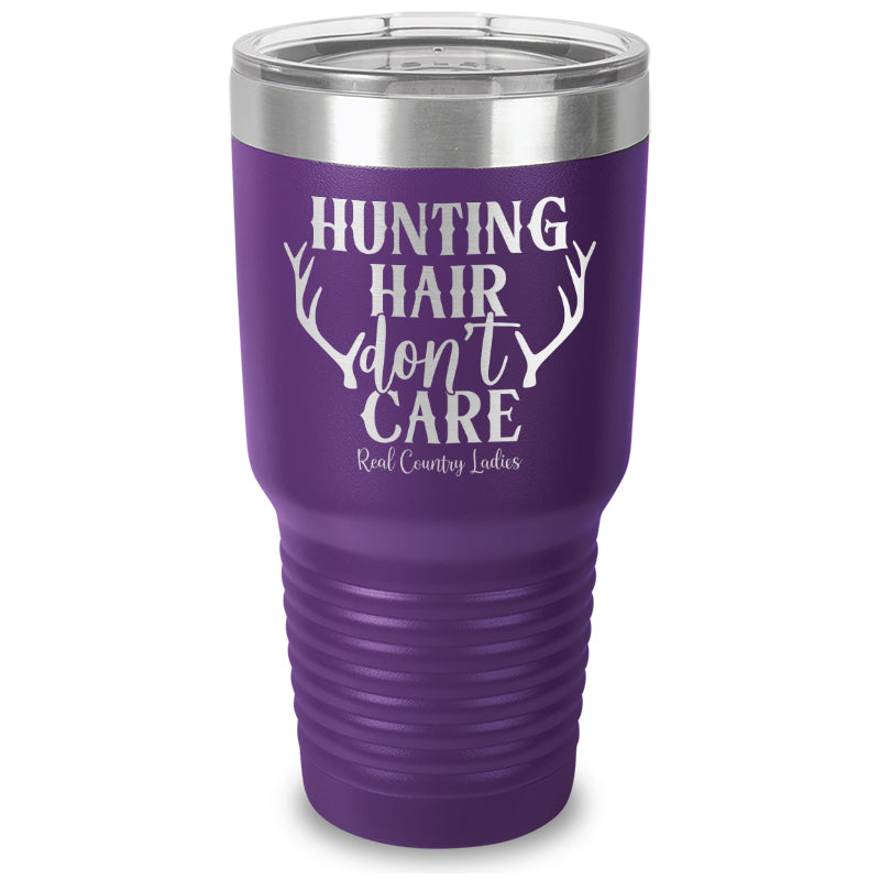 Black Friday | Hunting Hair Don't Care Laser Etched Tumbler