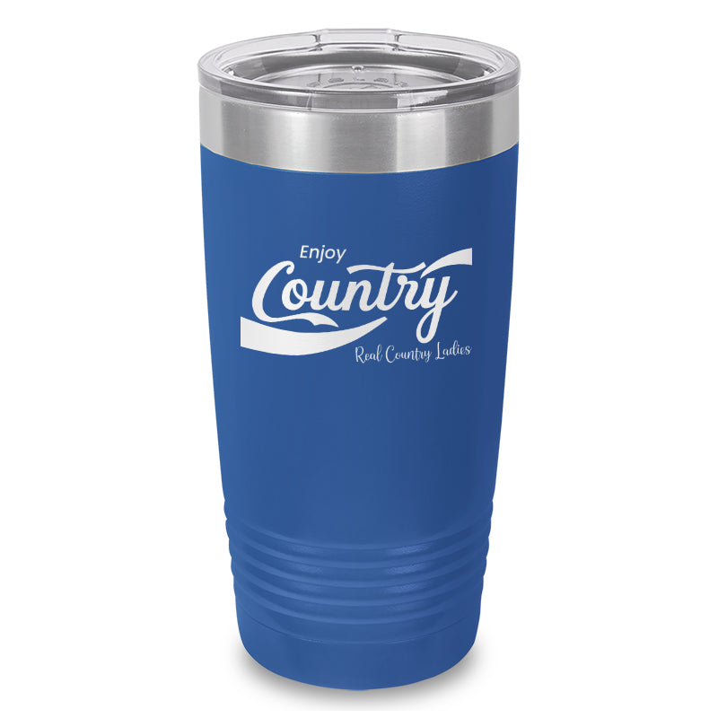 Black Friday | Enjoy Country Laser Etched Tumbler