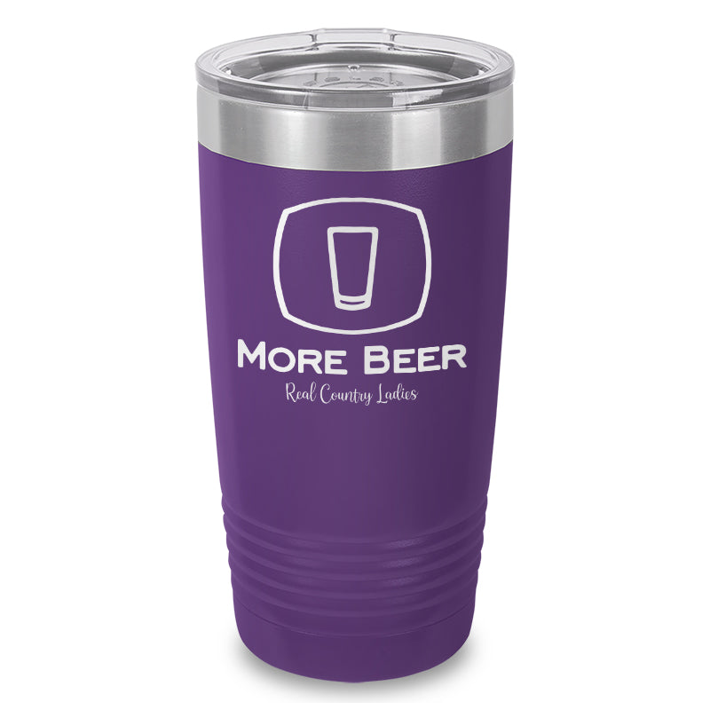 Black Friday | More Beer Laser Etched Tumbler