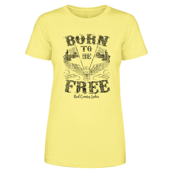 Black Friday | Born To Be Free Black Print Front Apparel