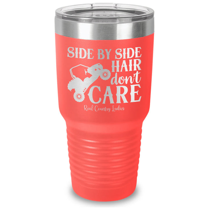 Black Friday | Side By Side Hair Don't Care Laser Etched Tumbler