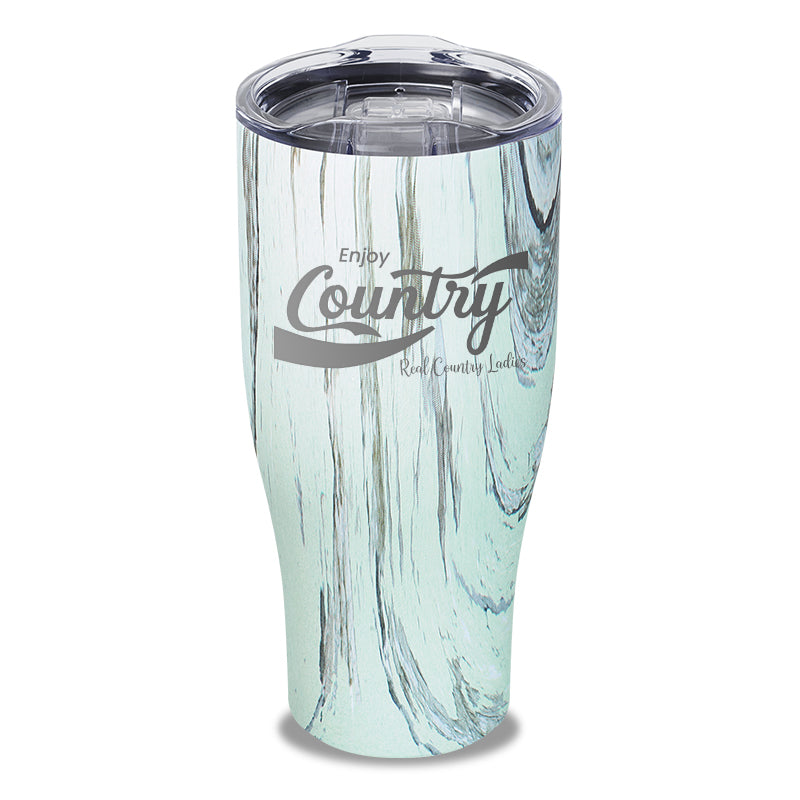 Black Friday | Enjoy Country Laser Etched Tumbler