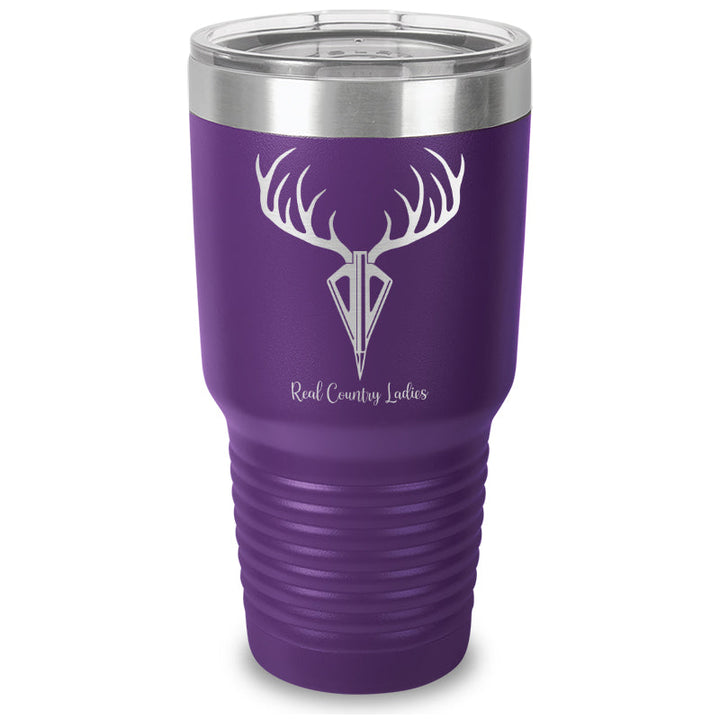 Black Friday | Arrow Deer Laser Etched Tumbler