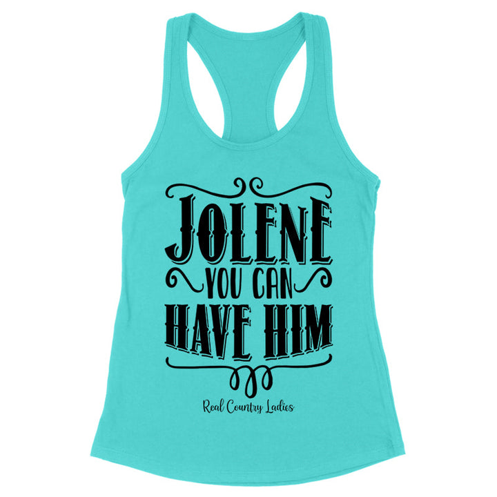 Black Friday | Jolene You Can Have Him Black Print Front Apparel