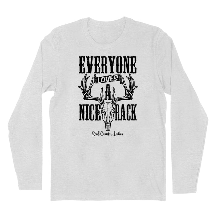 Black Friday | Everyone Loves A Nice Rack Black Print Hoodies & Long Sleeves