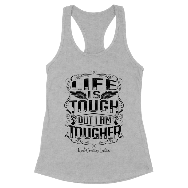 Black Friday | Life Is Tough Black Print Front Apparel