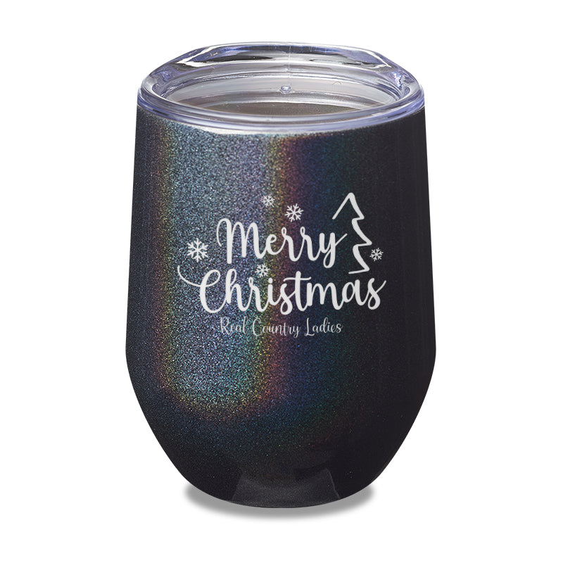 Black Friday | Merry Christmas Laser Etched Tumbler