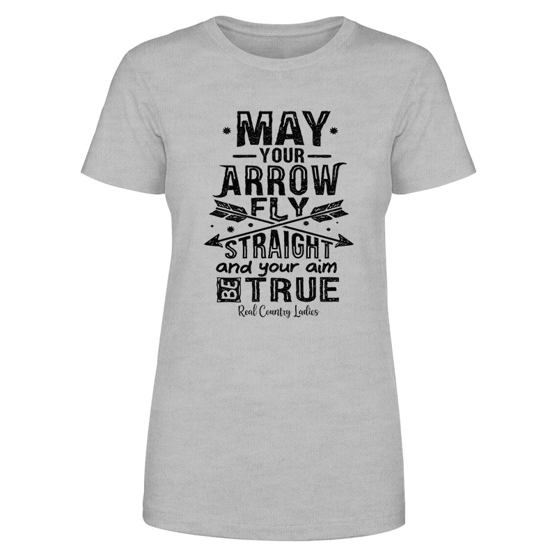 Black Friday | Arrow Fly Straight Black Print Front Apparel