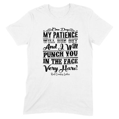 Blowout |  Punch You In The Face Black Print Front Apparel