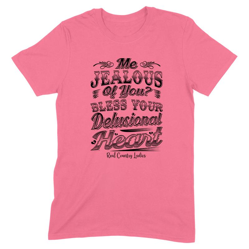 Black Friday | Me Jealous Of You Black Print Front Apparel