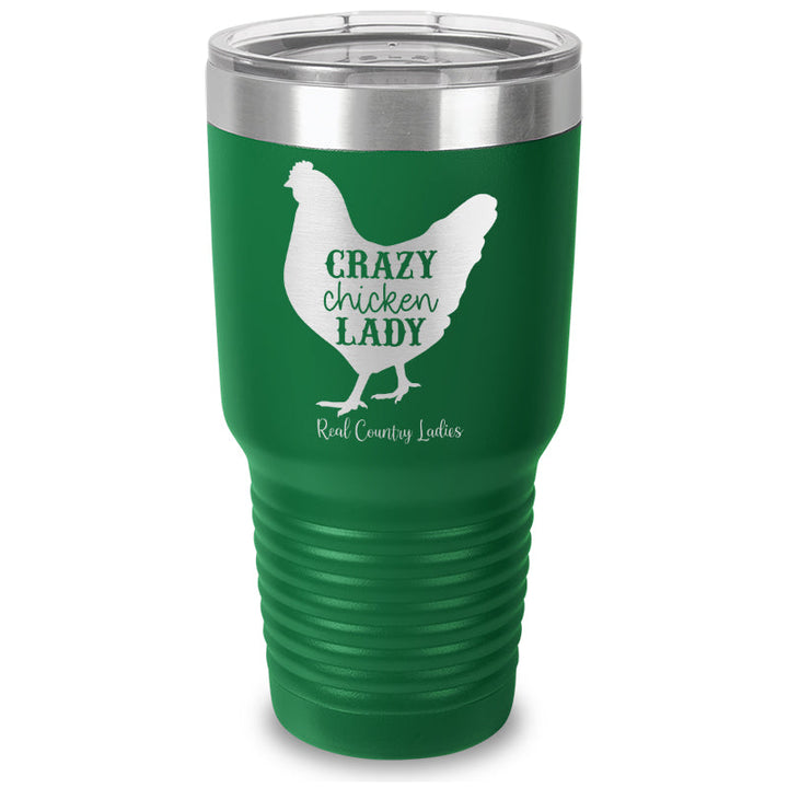 Black Friday | Crazy Chicken Lady Laser Etched Tumbler