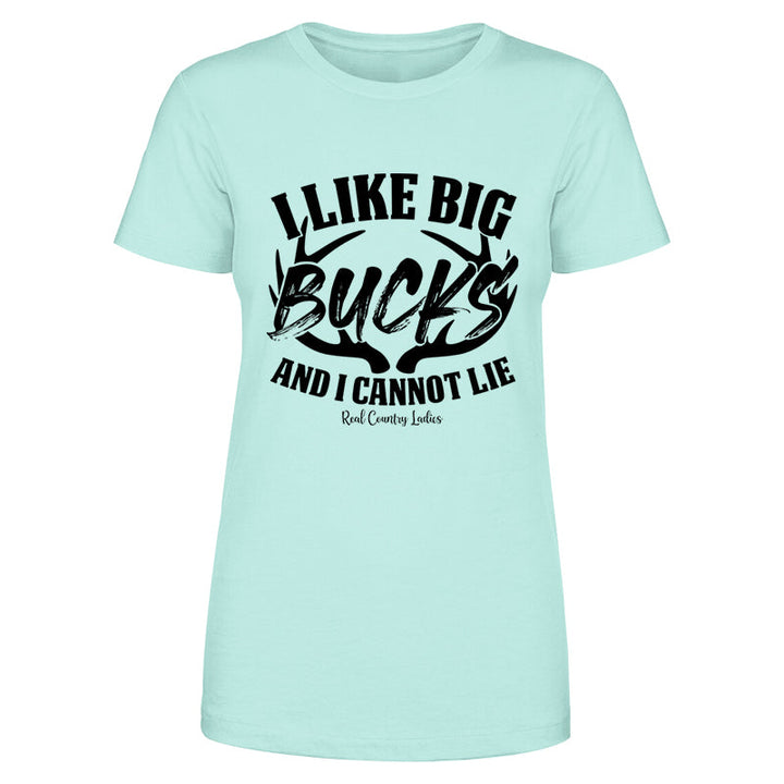 Black Friday | I Like Big Bucks Black Print Front Apparel