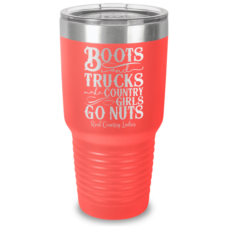 Black Friday | Boots And Trucks Laser Etched Tumbler