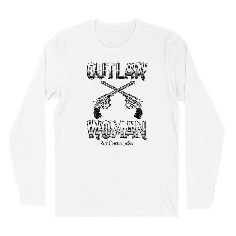 Blowout | Outlaw Woman Black Print Hoodies & Long Sleeves