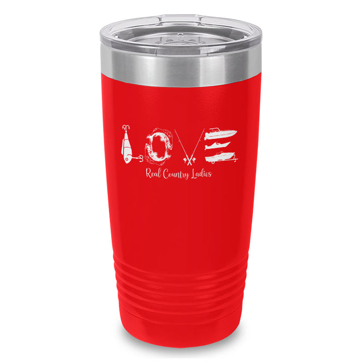 Black Friday | Fishing Love Laser Etched Tumbler