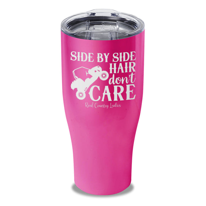 Black Friday | Side By Side Hair Don't Care Laser Etched Tumbler