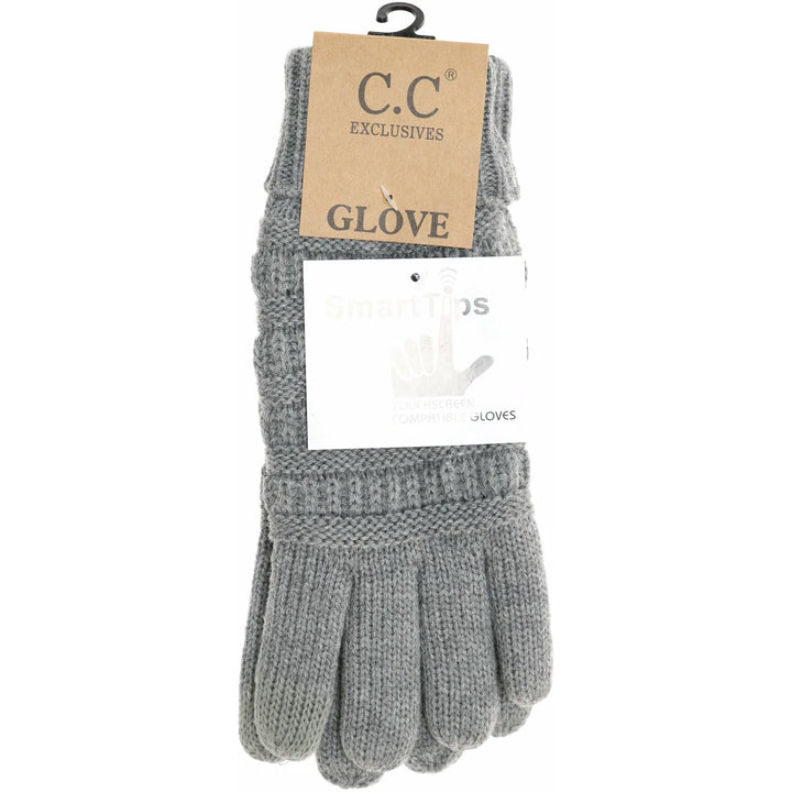 Fleece Lined Knit C.C Gloves