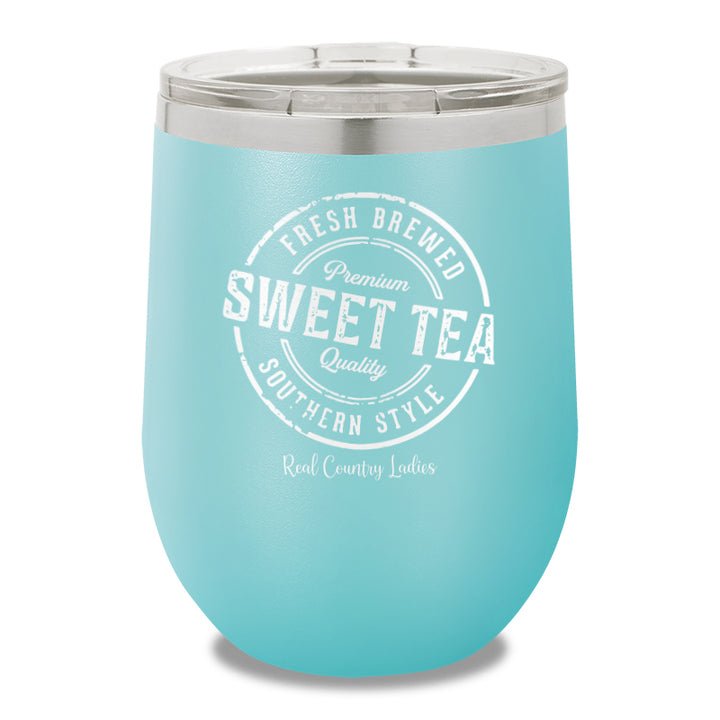 Fresh Brewed Sweet Tea 12oz Stemless Wine Cup