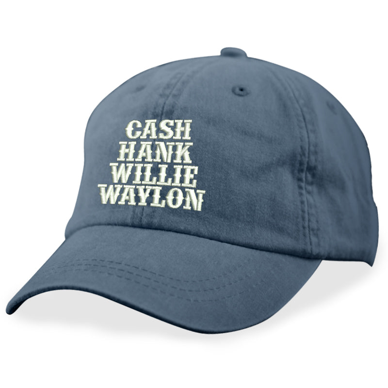 Cash Hank Willie Waylon Hat