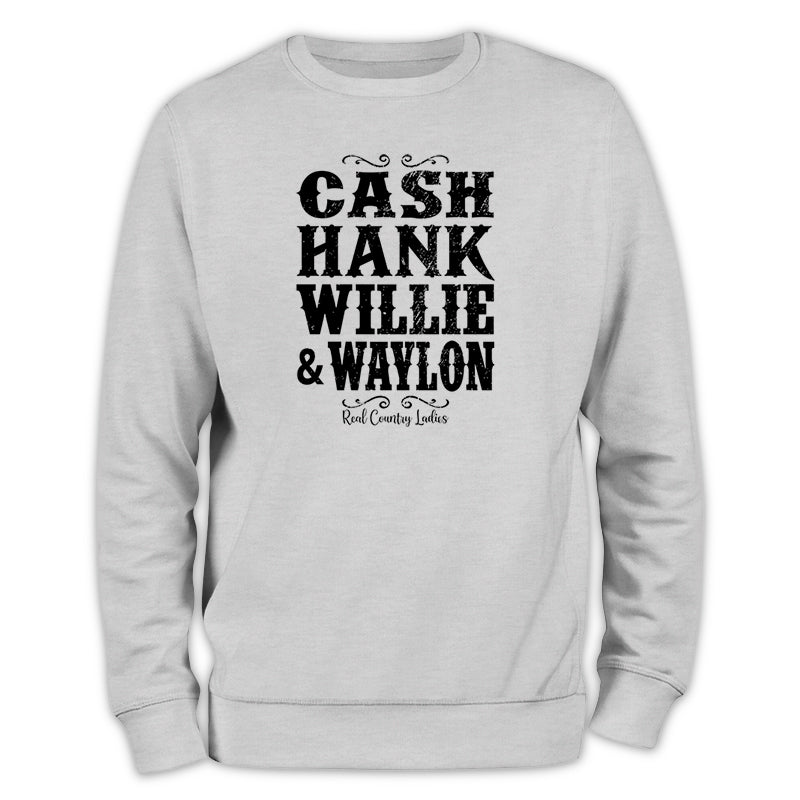 Cash Hank Willie Waylon Crewneck Sweatshirt