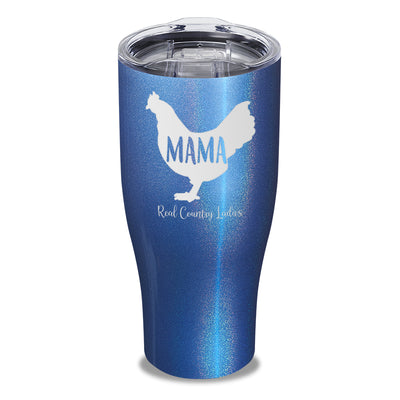 Mama Hen Laser Etched Tumbler