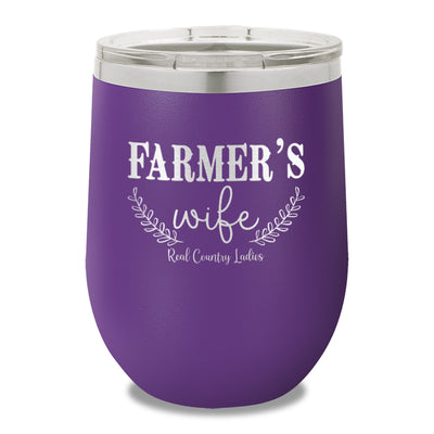 Farmer's Wife 12oz Stemless Wine Cup