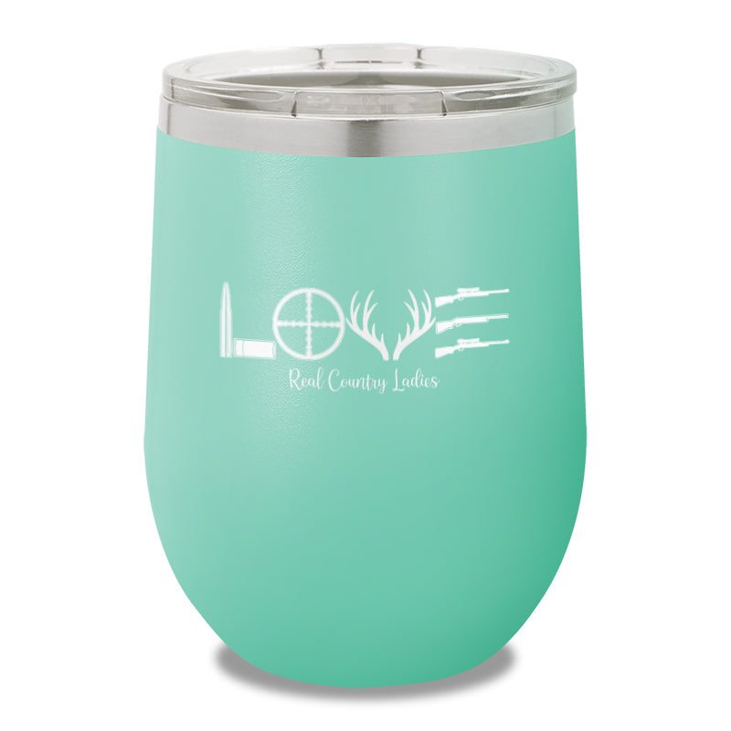 Hunting Love 12oz Stemless Wine Cup