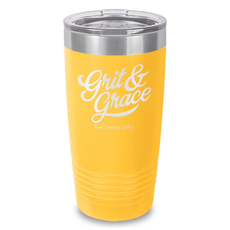 Grit And Grace Laser Etched Tumbler