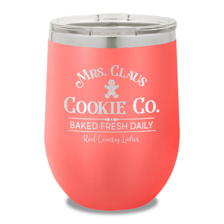 Mrs. Claus Cookie Company 12oz Stemless Wine Cup