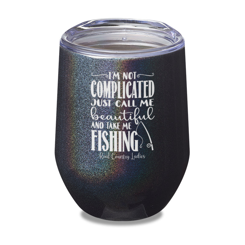 I'm Not Complicated Laser Etched Tumbler