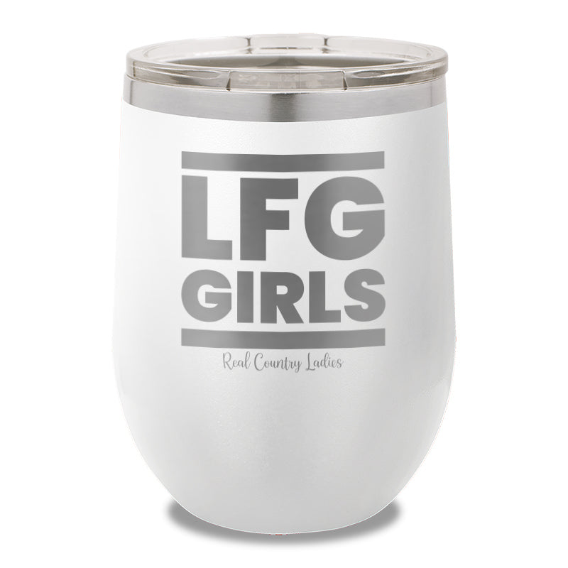 LFG Girls 12oz Stemless Wine Cup