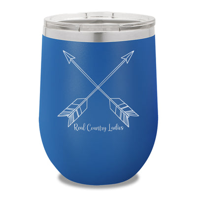 Cute Arrows 12oz Stemless Wine Cup