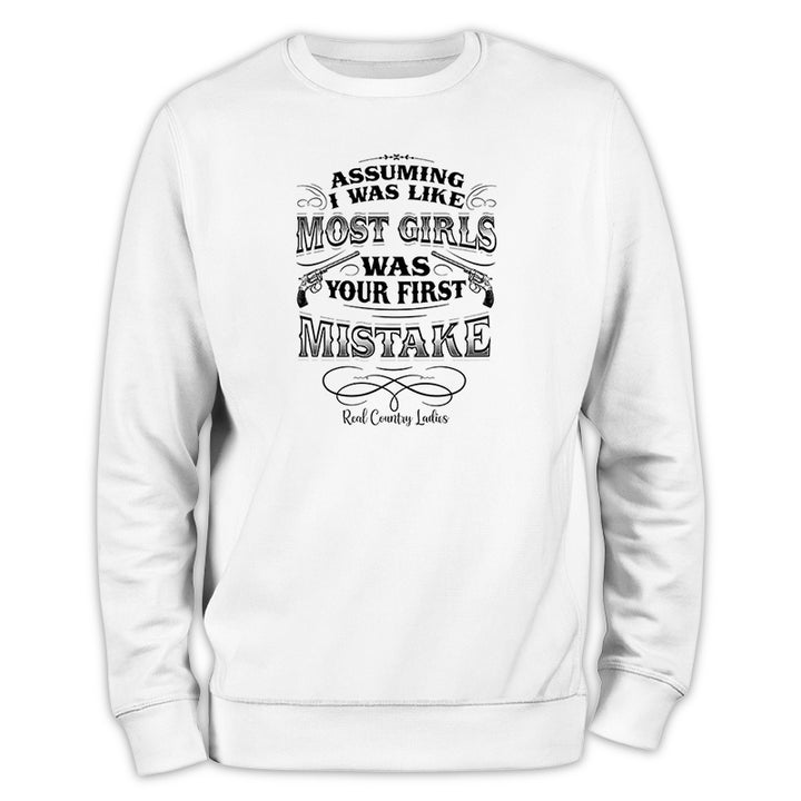 Your First Mistake Crewneck Sweatshirt