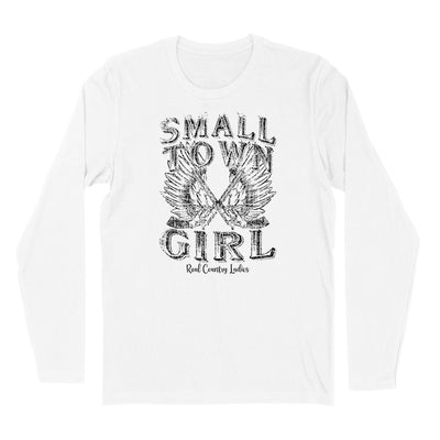 Small Town Girl Black Print Hoodies & Long Sleeves