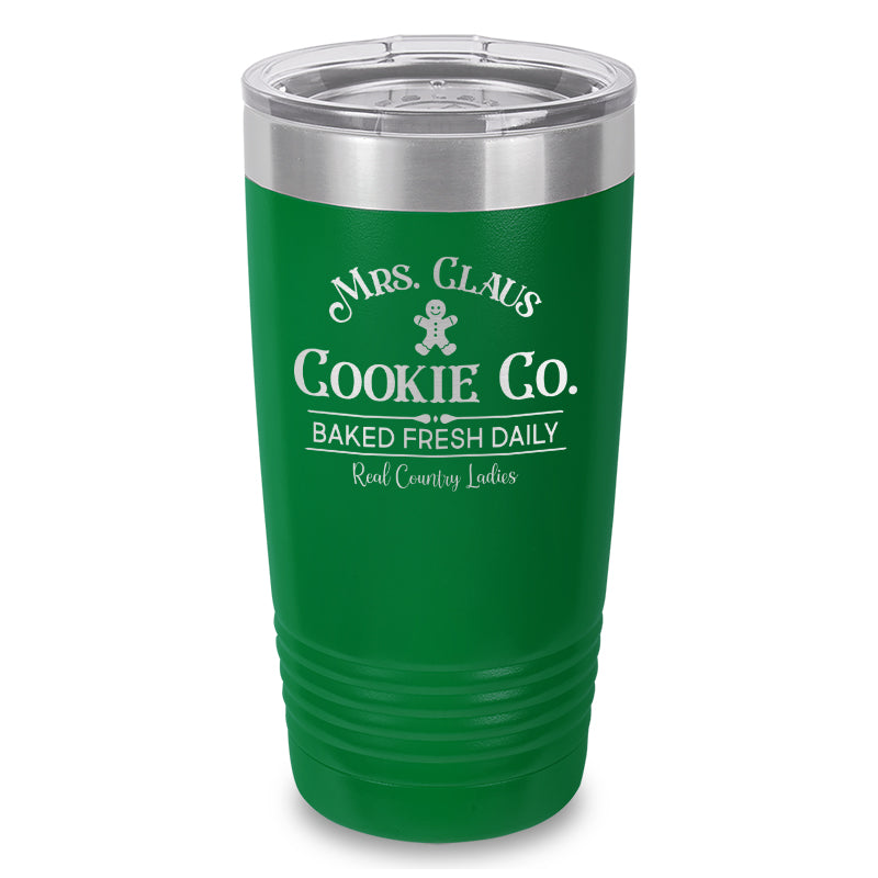 Mrs. Claus Cookie Company Laser Etched Tumbler