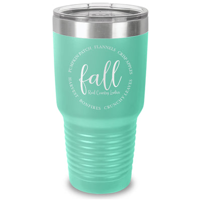 Falling For Deals | Fall Laser Etched Tumbler