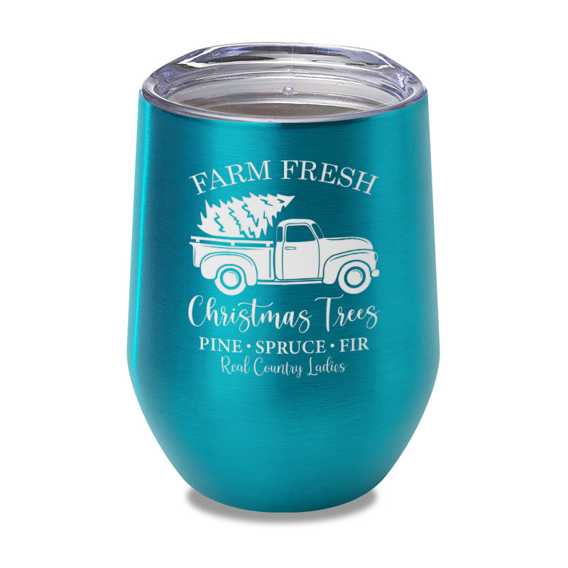 $10 Special | Farm Fresh Christmas Trees Laser Etched Tumbler