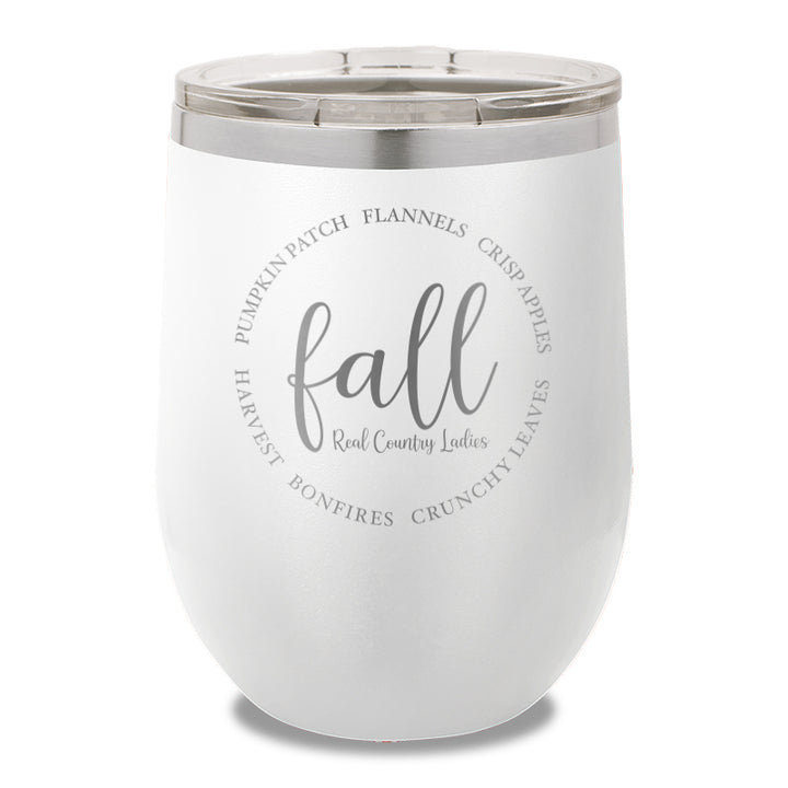 Fall 12oz Stemless Wine Cup