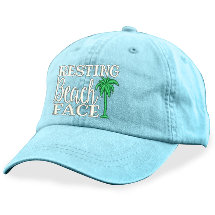 Resting Beach Face Hat