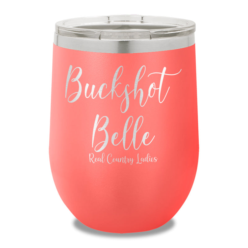 Buck Shot Belle 12oz Stemless Wine Cup