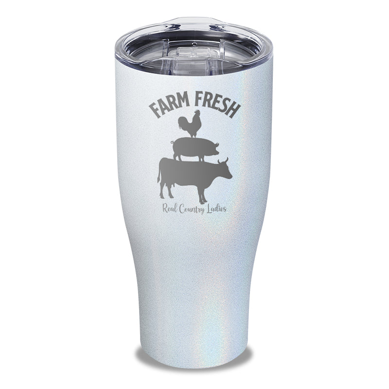 Farm Fresh Laser Etched Tumbler