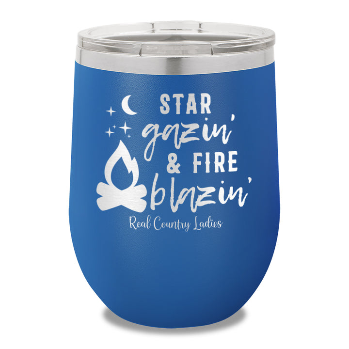 Star Gazin And Fire Blazin Stemless Wine Cup