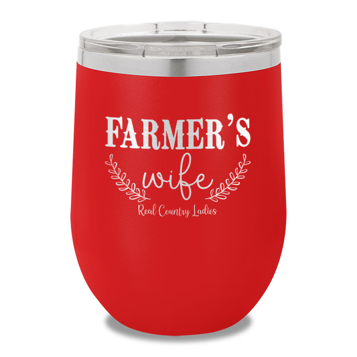 Farmer's Wife 12oz Stemless Wine Cup