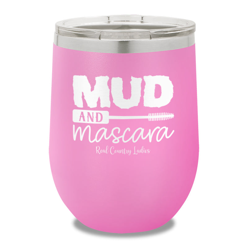 Mud And Mascara 12oz Stemless Wine Cup