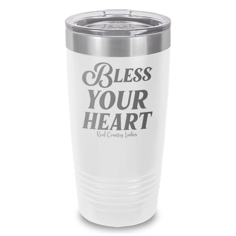 Bless Your Heart Laser Etched Tumbler