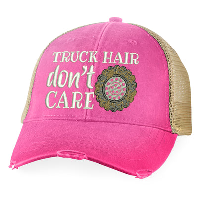 Truck Hair Don't Care Hat